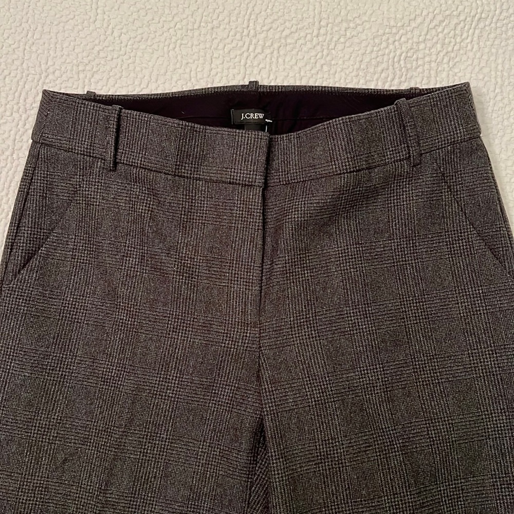 J. Crew gray wool dress pants size 2 NWT